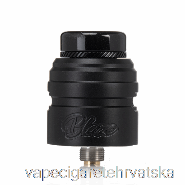 Vape Hrvatska Thunderhead Creations Blaze Solo 24mm Bf Rda Mat Crna